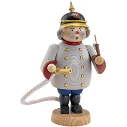Seiffener Volkskunst Räuchermann Feuerwehrmann