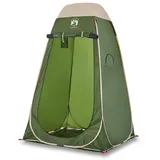 furnicato Faltzelt Sichtschutzzelt Grün Pop-Up Wasserdicht, (1 tlg) grün
