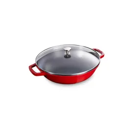 Staub Wok 30 cm rot