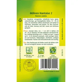 Quedlinburger Saatgut Möhre Nantaise 2