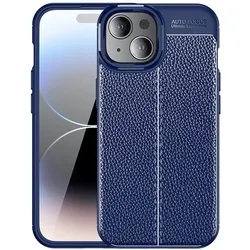 Hülle Handy Schutz für Apple iPhone 15 Case Cover Bumper Etuis Backcover Schale