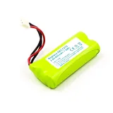 MICROBATTERY mbcp0056 NiMH wiederaufladbar Akku 2,4 V 650 mAh (NiMH Akku 650 mAh, Telefon, 2,4 V, 1.6 WH)