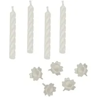 Papstar Geburtstagskerzen 6 cm 24 St. Weiß