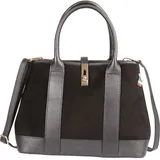 FLORENCE Schultertasche Leder Black