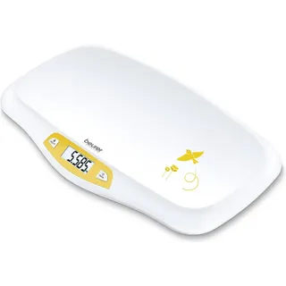 Beurer Babywaage 956.05 digital Wägebereich (max.)=20kg Weiß, Gelb