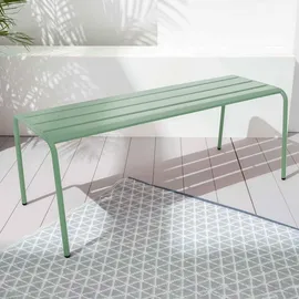 Oviala Gartenbank 120 x 52 x 46 cm Salbeigrün