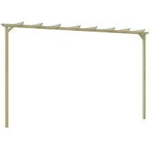vidaXL Gartenpergola 360 x 200 x 60 cm grün