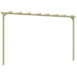 vidaXL Gartenpergola 360 x 200 x 60 cm grün
