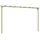 vidaXL Gartenpergola 360 x 200 x 60 cm grün