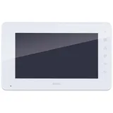 Vimar K42912 7in-Freisprech-LCD-Farb-Zusatzmonitor mit kapazitiver Tastatur für Set AP-Videohaustelefon, Netzteil mit austauschbaren Steckern EU, UK, USA und AUS Standard