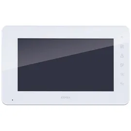 Vimar K42912 7in-Freisprech-LCD-Farb-Zusatzmonitor mit kapazitiver Tastatur für Set AP-Videohaustelefon, Netzteil mit austauschbaren Steckern EU, UK, USA und AUS Standard