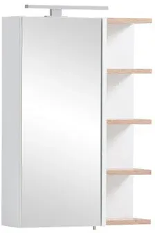 Spiegelschrank »Balto« - weiß - Holz - braun
