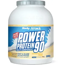 Body Attack Power Protein 90 Butter Bisquit Pulver 2000 g