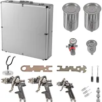 STAHLWERK HVLP Lackierpistolen Set SGS-1125 ST 21 Teile 3