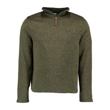 OS-TRACHTEN OS Trachten Strickfleece Troyer oliv, Größe 4XL