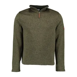 OS-TRACHTEN OS Trachten Strickfleece Troyer oliv, Größe 4XL
