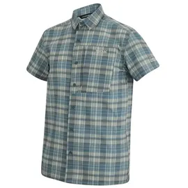 Regatta Anti-insect Travel Light Kurzarmhemd - China Blue Check - L