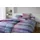 ELEGANTE Swoosh Gestreift Blau 135 x 200 cm + 80 x 80 cm