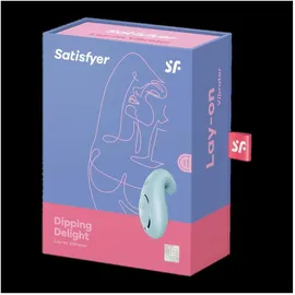 Satisfyer DIPPING DELIGHT Stimulator Light blue 9 cm