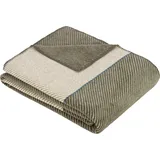 IBENA Austin Kuscheldecke 150 x 200 cm Grün