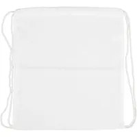 Creativ Company Taschen, Tragetaschen und Portemonnaies Kordelzug-Beutel, Weiß, 37x41 cm, 130 g, 1 Stk