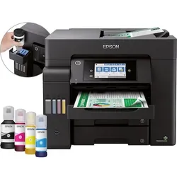 EPSON EcoTank ET-5850 Drucker Scanner Kopierer Fax LAN WLAN