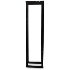 BITUXX Kaminholzständer Metall 40 x 150 cm Schwarz