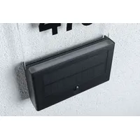 Paulmann Solar LED Hausnummernleuchte Neda insect-friendly 22,6 x 16,3 cm