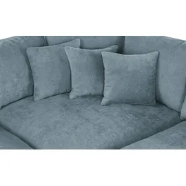 Smart Ecksofa Lionore ¦ blau ¦ Maße (cm): B: 256 H: 86 T: 256.0