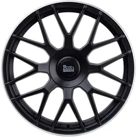 Mam Baby MAM GT1 Matt Black Lip Polish 9.5x19 5/120 Alufelge Schwarz