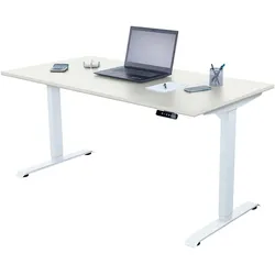 Schreibtisch elektrisch höhenverstellbar, Ergonomische Arbeitstisch, Gestell und Tischplatte