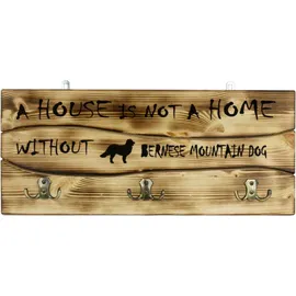 OEM Berner Sennenhund - Kleiderbügel mit Hund, Medaillenaufsteller, Wohndeko von Art-dog