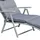 Outsunny Sonnenliege 137 x 63,5 x 101 cm Grau