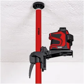 Stier Kreuzlinienlaser SKL 3x360°, 520nm, grün, 1/4" und 5/8" Gewinde im Koffer