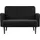 Paperflow Sessel LISBOA Stoff 124,0 x 81,5 x 83,0 cm schwarz