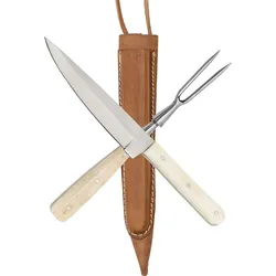 Mittelalterliches Besteckset aus Kunstknochen