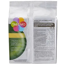 TASSIMO Jacobs Latte Macchiato Classico 8 St.