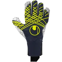 Uhlsport Prediction Supergrip+ HN Torwarthandschuhe marine/weiß/fluo gelb 8