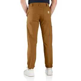 CARHARTT Rugged Flex Jogger Hosen Hellbraun W36