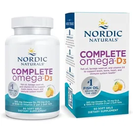 Nordic Naturals Complete Omega-D3 Kapseln 60 St.