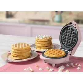 Bestron AMW500P Mini Waffelautomat rosa