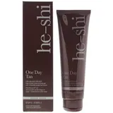 He shi Selbstbräunungslotion He-Shi One Day Face Body Medium Tanning Gel 150ml