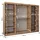 abiks möbel Schwebetürenschrank BOLIWIA 250 x 200 x 62 cm Eiche