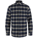 Fjällräven Ovik Heavy Flannel Shirt M Dark Navy-Buckwheat Brown S