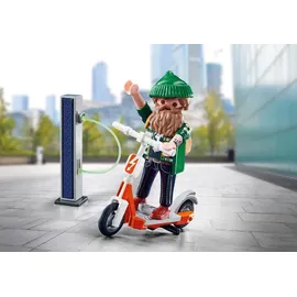 Playmobil City Life Hipster mit E-Roller 70873