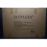 Outflexx Klappstuhl, silber/grau, Alu/Textilene, 70x58x106cm