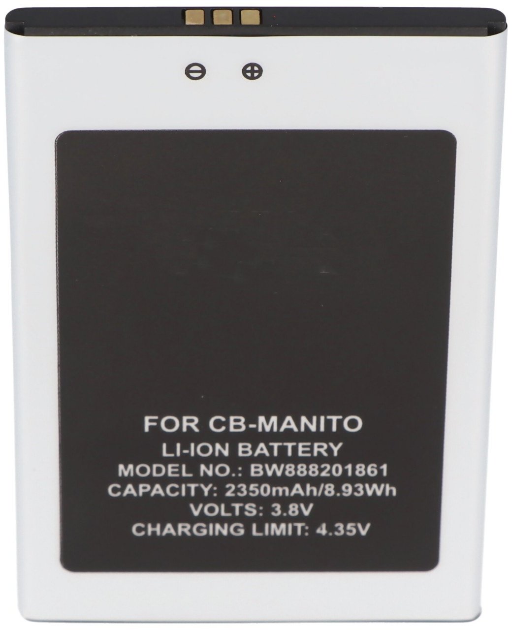 Li-Ion-Akku 2350mAh 3.8V für Cubot Manito Handy, Smartphone, Telefon wie Cubot Manito