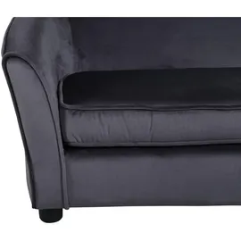 VCM Couch Textil 2-Sitzer Grau