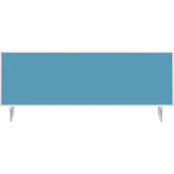 Magnetoplan Tischtrennwand VarioPin - 160x50cm - doppelseitig - 1 Seite Whiteboard-Oberfläche - 1 Seite Filz-Oberfläche