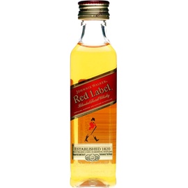 Johnnie Walker Red Label Blended Scotch 40% 0,05 l